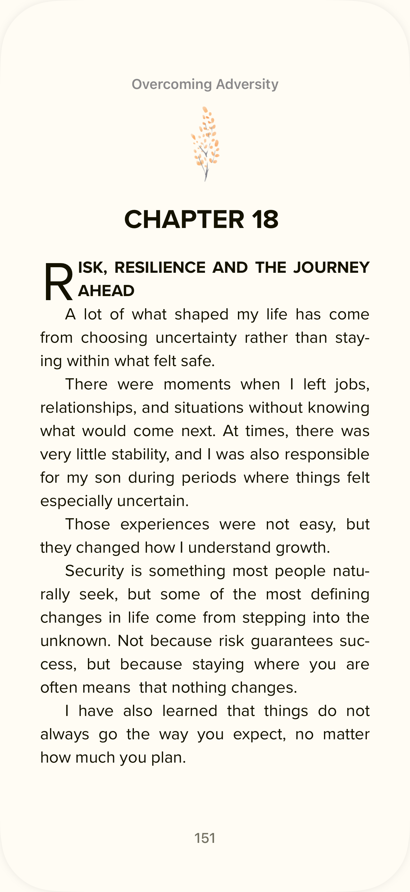 Overcoming Adversity
